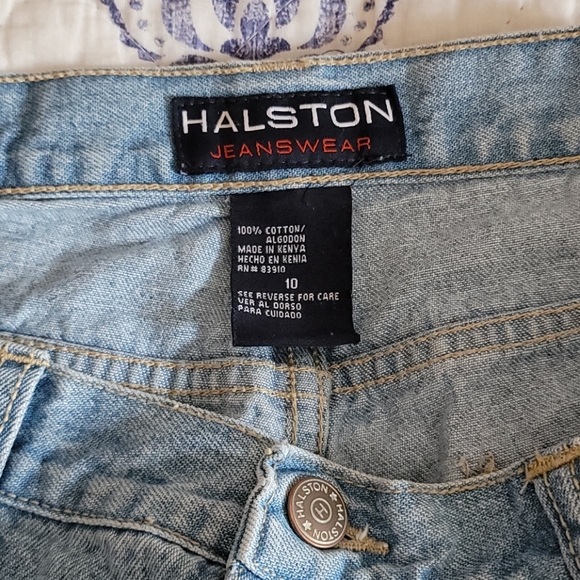 Vintage Halston Mom Capris Sz 10 - Picture 3 of 7